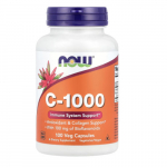 NOW Foods Vitamin C-1000 With Bioflavonoids Vitamiin C-1000 koos bioflavonoodidega, 100 kapsulit