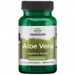 SWANSON Aloe Vera Digestive Health Ehtne aloe vera, 100 kapsulit