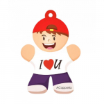 Acappella Car Perfume Boy, I Love You Autol&otilde;hn, 1 unit