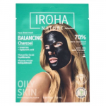 IROHA Black Tissue Detox Facial Mask Charcoal S&uuml;gavpuhastav n&auml;omaks s&ouml;ega, 23ml