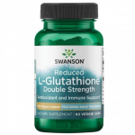 SWANSON Reduced L-Glutathione Double Strength Antioxidant and Immune Support 200mg L-glutatioon redutseeritud, 60 kapslit