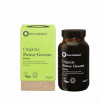 Organic Power Greens Powder Orgaaniline roheliste taimede pulber 100g