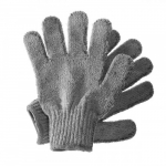 Carbonized Bamboo Exfoliating Gloves Koorivad kindad 1 pair
