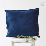 Linen Tales Linen Cushion Cover Linasest padjakate, Navy