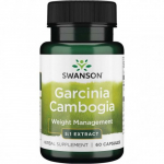 SWANSON Garcinia Cambogia Weight Management Gartsiinia ekstrakt, 60 kapslit