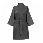 Eco Friendly Bathrobe Keskkonnas&otilde;bralik hommikumantel Black