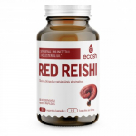 Ecosh Red Reishi Mushroom Extract Ganoderma ekstrakt, 90 kapslit