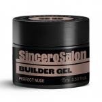 Sincero Salon Easy Fluid Builder Gel Maskeeriv geel, Perfect Nude