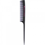 TEK Carbonium Antibacterial Fine Tooth Tail Comb TEK2350 Antibakteriaalne juuksekamm, 1 tk