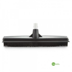 Norwex Rubber Broom Kummist hari (ilma k&auml;epidemeta), Black/Grey