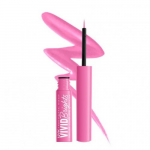 NYX Professional Makeup Vivid Brights Colored Liquid Eyeliner Silmalainer, 08 Don't Pink Twice