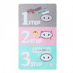 Holika Holika Pig Clear Blackhead 3-Step Kit pooride puhastuskomplekt