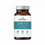 Neutrient Zinc + C Capsules Tsink + C-vitamiin 60 kapslit