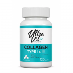 Ultravit Collagen Type I & III Toidulisand 120 kapsulit
