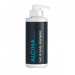 Alcina For Men Hair & Body Shampoo Meeste juuste ja keha &scaron;ampoon, 500ml