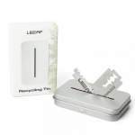 Leaf Shave Recycling Tin Tinakarp kasutatud terade sorteerimiseks, 1 tk