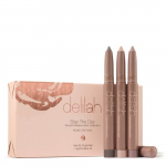 Delilah Stay The Day Rose Edition Smooth Shadow Stick Collection Pliiats-lauv&auml;rvide komplekt, 1.4g x 3