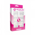 200 Acrylic Nail Tips Akr&uuml;&uuml;lik&uuml;&uuml;nte otsad Classic French