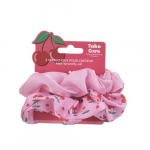 Take Care Hair Scrunchy Juuksekummid, Pink