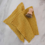 Linen Dishcloth Set of 2 Linasest k&ouml;&ouml;gir&auml;tikute komplekt Lemon Curry