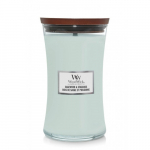 WoodWick Sagewood & Seagrass Candle K&uuml;&uuml;nal, Large Hourglass