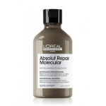 L'Or&eacute;al Professionnel Serie Expert  Absolut Repair Molecular  &Scaron;ampoon kahjustatud juustele, mis parandab juukseid molekulaarsel tasandil, 300ml