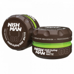 Nishman Hair Styling Wax B8 Matte Matistav juuksevaha, 150ml