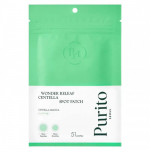 Purito Wonder Releaf Centella Spot Patch Plaastrid akne jaoks, 51 tk.