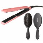 True Divinity MK2 Peachy Gold Set Juuksesirgendaja ja Gloss Brush harja komplekt Peachy Gold