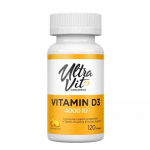 UltraVit Vitamin D3 4000 IU Toidulisand 120 kapsulit