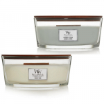 WoodWick White Teak + Lavender & Cedar K&uuml;&uuml;nalde komplekt