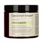 Spalvoti Kvapai Body Scrub Kehakoorija, Citrus&Jasmin