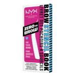 NYX Professional Makeup Zero-to-Brow Eyebrow Stencils Kulmude &scaron;abloonid, Thick