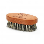 Percy Nobleman Vegan Friendly Beard Brush S&uuml;nteetiliste harjastega habemehari, 1 unit