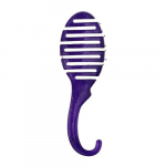 WetBrush Shower Detangler Juuksehari m&auml;rgadele juustele, Purple Glitter