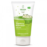 Weleda 2in1 Lively Lime Shampoo & Body Wash Laste &scaron;ampoon-du&scaron;ikreem, 150ml