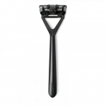 Leaf Shave The Leaf Pivoting Head Razor Kolme teraga raseerija, Black