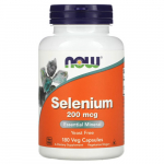 NOW Foods Selenium 200mcg Seleen, 180 kapslit