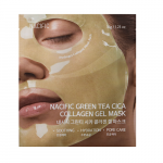 Green Tea Cica Collagen Gel Mask Kollageeni geelmask rohelise tee ja Aasia tsentella kompleksiga 1 tk.