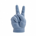 CandleHand Baby Peace Candle K&uuml;&uuml;nal, Grey