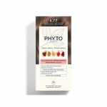 Phyto Permanent Hair Color P&uuml;siv juuksev&auml;rv, 6.77 Light Brown Cappuccino