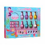 Color Up! Mermaid Super Nails Set K&uuml;&uuml;nehoolduskomplekt lastele, Mermaid