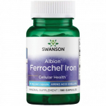 SWANSON Albion Ferrochel Iron 18mg, 180 kapslit