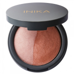Inika Organic Baked Mineral Blush Duo Kompaktne mineraalpuna, Pink Tickle