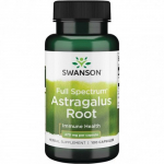 SWANSON Astragalus Root Immune Health 470mg Astragalus, 100 kapsulit