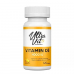 VPLab Nutrition UltraVit Vitamin D3 4000 IU Toidulisand, 120 kapsulit