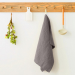 Linen Tales Linen Kitchen Towel Linane k&ouml;&ouml;gir&auml;tik, Ash