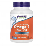 NOW Foods Omega-3 1000mg Kala&otilde;li, 100 kapsulit