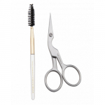 Tweezerman Brow Scissors & Brush Kulmuk&auml;&auml;ride ja harja komplekt