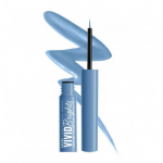 NYX Professional Makeup Vivid Brights Colored Liquid Eyeliner Silmalainer, 05 Cobalt Crush